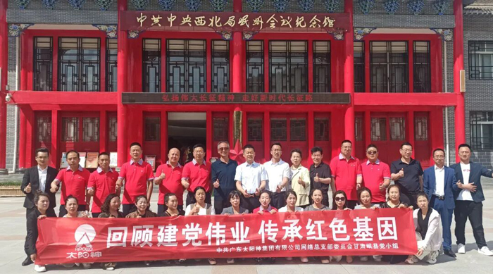 太阳神党建再添新力量 西北大区两党小组迎七一